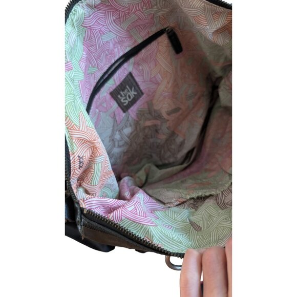 NEW the sak Leather Animal Print Bag - Picture 9 of 11